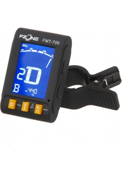 Fzone Chromatic Clip Gitar-Keman Metrotune FMT700