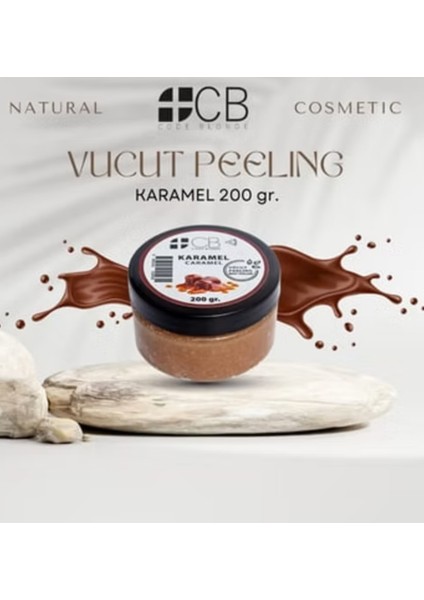CB-800 gr Vücut Peelingi – Ölü Deri Temizleyici, Cilt Canlandırıcı Scrub