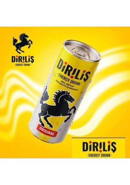 500 ml Original Enerji Içeceği – 24’lü Paket | Yerli Üretim | Klasik Lezzet