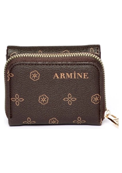 Kahve Armine C10 Baskılı Cüzdan fiyatları