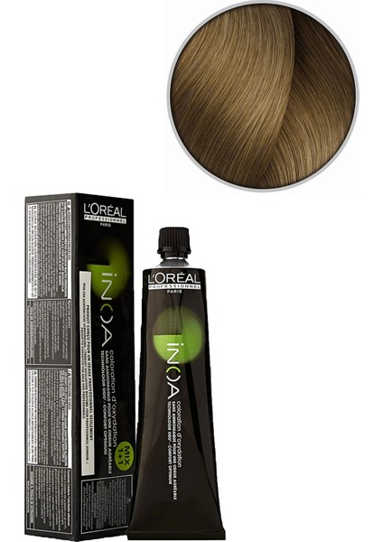 Inoa Amonyaksız Saç Boyası 60 G | No - 8.3