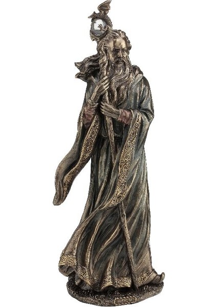 Biblolar - Merlin Biblo 19X15,5X47 cm Dekoratif Obje Mitoloji & Tarih