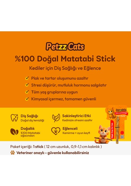 Stick Monster Matatabi ve Çıngırak Sesli Peluş Kedi Oyuncağı indirimleri