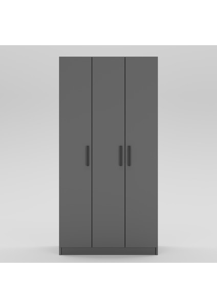 3 Kapaklı Elbise Dolabı 180X90X55CM 01102501 fırsatları