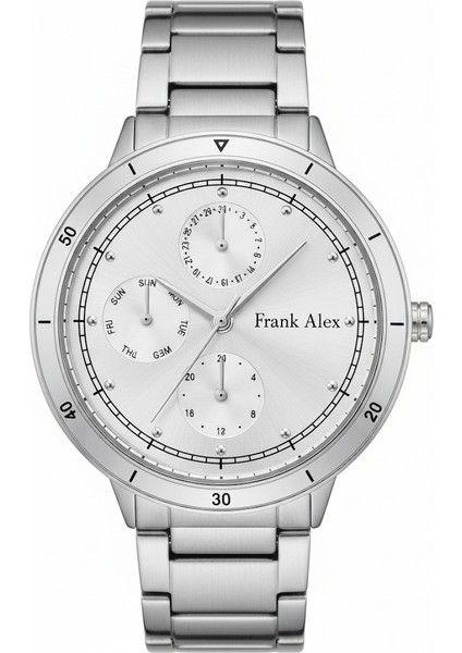 Kadın Kol Saati Gümüş Renk, Gümüş Kadran - Şık Metal Kordon, 2 Yıl Garantili