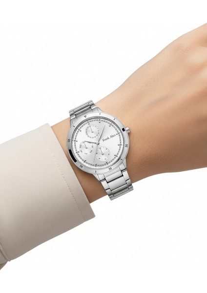 Kadın Kol Saati Gümüş Renk, Gümüş Kadran - Şık Metal Kordon, 2 Yıl Garantili modelleri