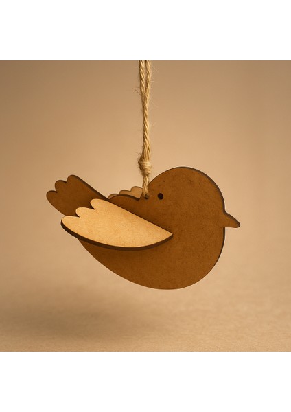 Kuş Tasarım Seti - Ahşap Kuş Boyama - Kuş Boyama Etkinlik - 25'li Set fiyatları