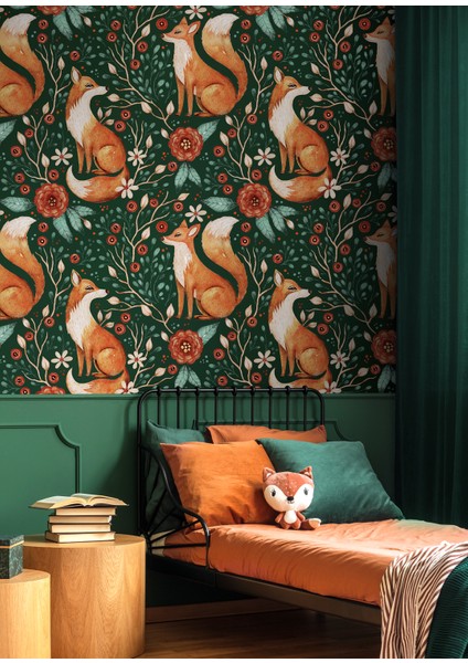 Bahçedeki Tilki Duvar Kağıdı modelleri