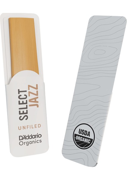 D'addario Woodwinds Organic Select Jazz Unfiled Alto Saksafon Kamışı No:2 Soft indirimleri