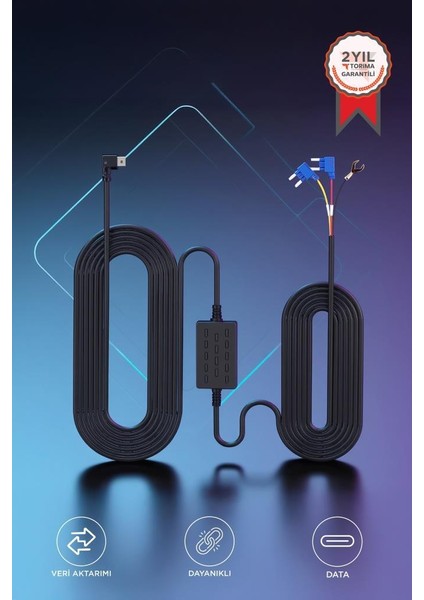 V7/7720 ve V7/ Plus -8801 Uyumlu Hardwire Kit Park Modu Kiti