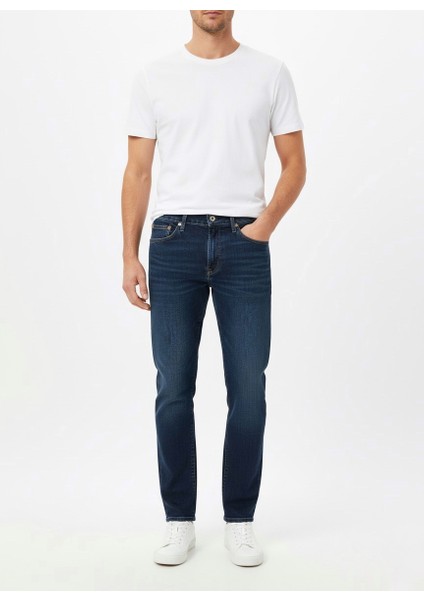 Lse 511 Slim Erkek Koyu Mavi Jean Denim Kot Pantolon A2081-0064 indirimleri