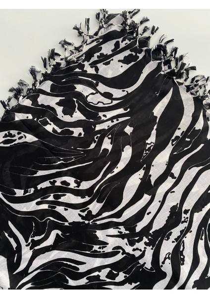 Dumanlı Desen Tülbent Yazma