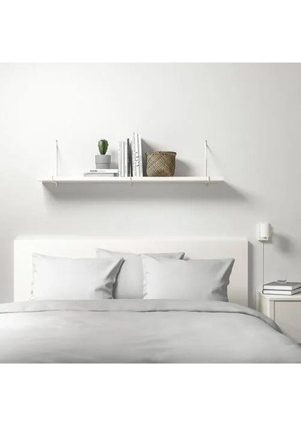 Bergshult Duvar Rafı Parçası Beyaz 120 x 30 cm indirimleri
