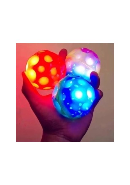 Işıklı Zıplayan Top 3lü (3ADET) modelleri