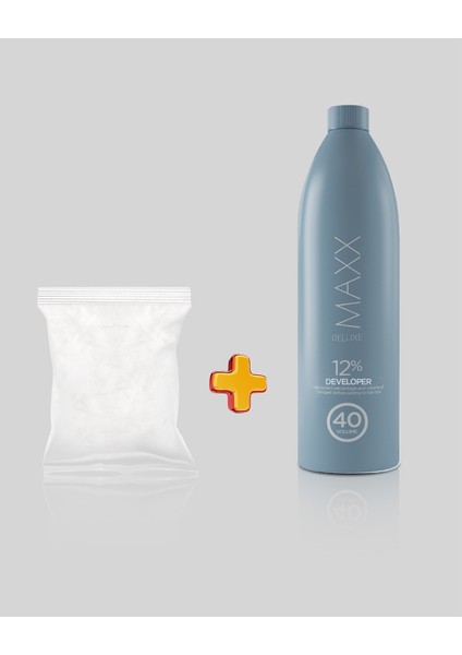 2'li Paket Oryal Beyaz 500 gr - Oksidan 1000 ml 40V