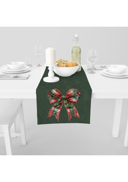 Dijital Baskılı Runner - Yılbaşı / Christmas Desenli - 140X40 cm fiyatları