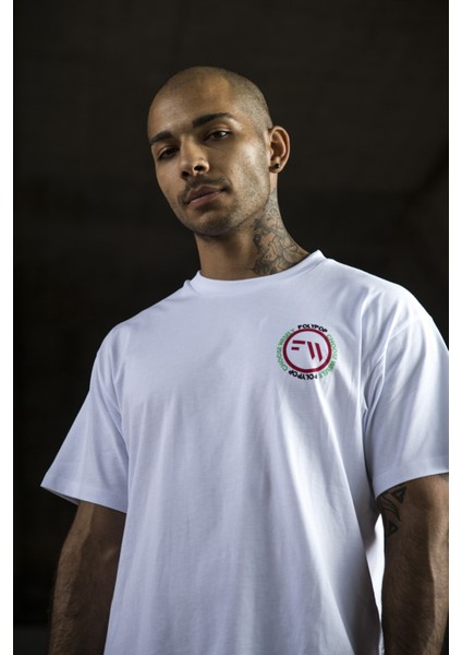 Free Will Beyaz Regular Fit T-Shirt modelleri