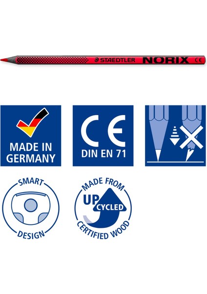 - Wiz Design / 186 C24 Norıx Renkli Kuruboya Parlak Renkler 24'lü fırsatları