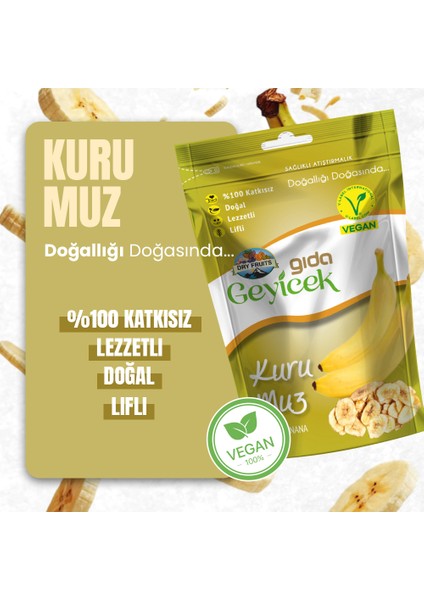Kurutulmuş Muz 30 gr fiyatları
