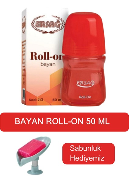 Bayan Roll-On 50 ml - Sabunluk Hediyemiz 213-04