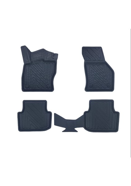 Seat Leon (Manuel) 2020 ve Sonrası Uyumlu Araca Özel Premium 4d Havuzlu Paspas Takımı
