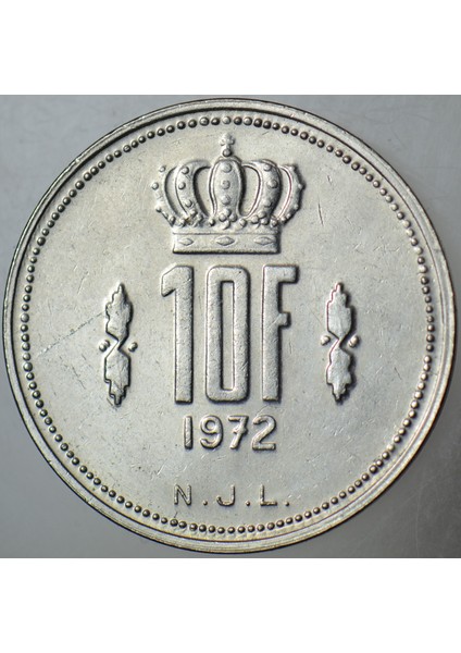 Lüksemburg 10 Frank 1972. fiyatları