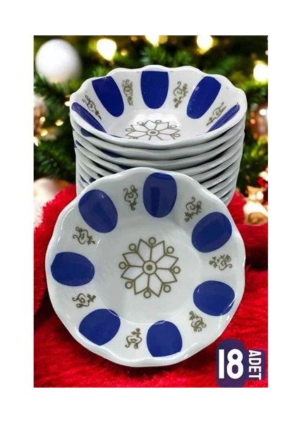 Melamin Çay Tabağı 18 Adet Geleneksel Türk Çay Bardağı Altlığı