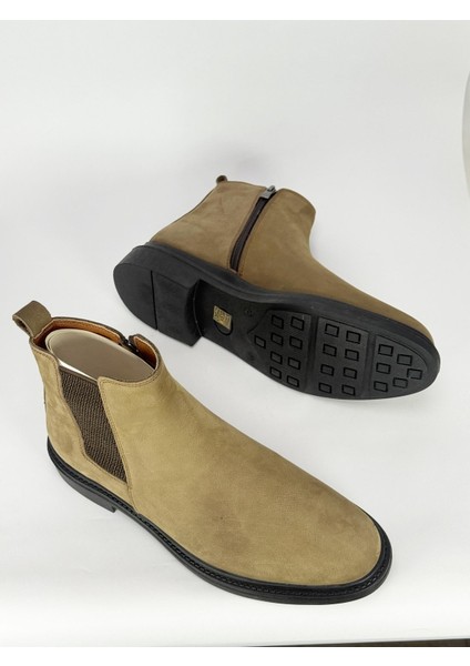 Içi Dışı Hakiki Deri Italyan Tasarım Chelsea Erkek Bot modelleri