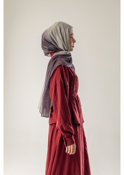 Ipek Degrade Şal Gri - Füme fırsatları