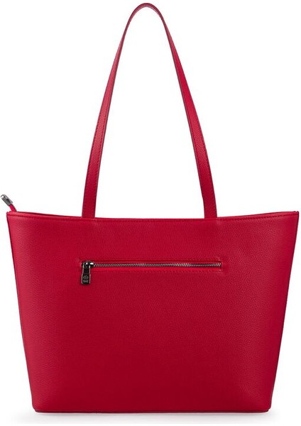 Logo Detaylı Kırmızı Kadın Omuz Çantası Blkf Aqua modelleri