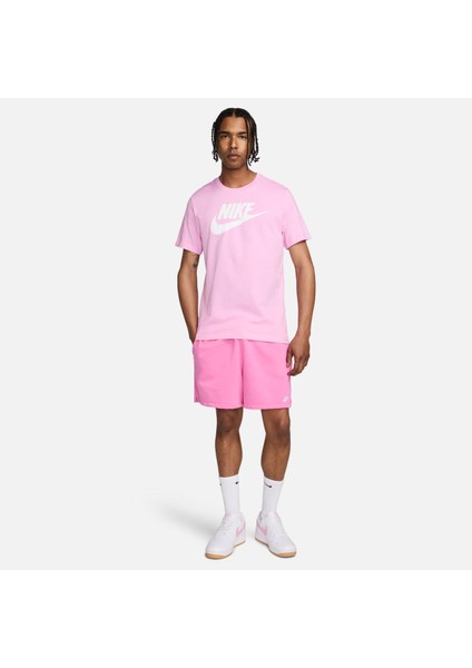 Sportswear Futura Icon T-Shirt Pink White Pamuklu Tişört fiyatları
