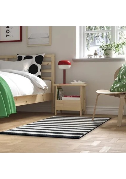 Elsystem Yolluk Siyah Beyaz 80 x 150 cm Kısa Tüylü indirimleri