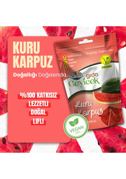 Kurutulmuş Karpuz 30 gr fiyatları