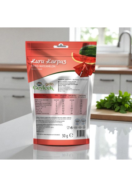 Kurutulmuş Karpuz 30 gr modelleri