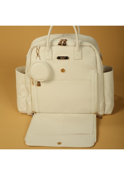 M&y Maia Anne Bebek Bakım Sırt Çantası 7310 Krem fiyatları
