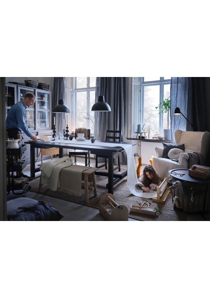 Nordvıken Ahşap Sandalye Siyah fiyatları