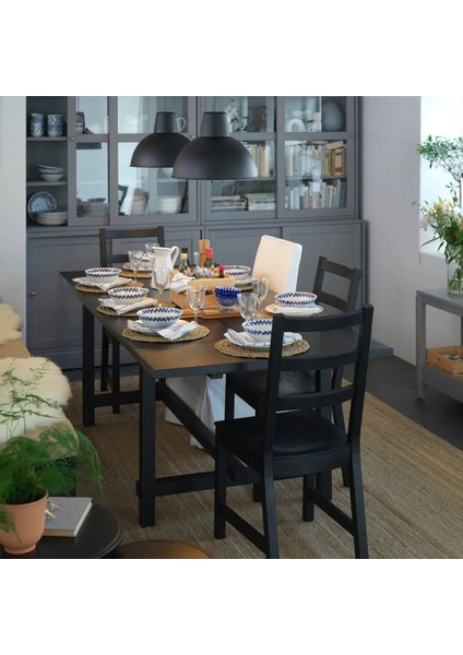 Nordvıken Ahşap Sandalye Siyah modelleri