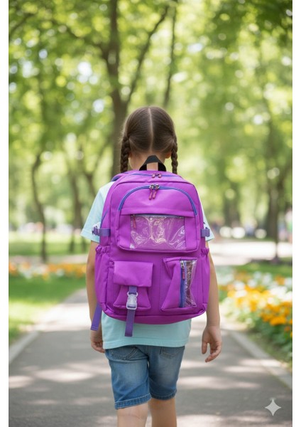 Kore Model 5 Gözlü Su Bölmeli Ayıcık Detaylı Çocuk Okul Çantası fiyatları