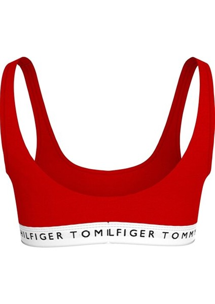 Kadın Canlı Kırmızı Bralet