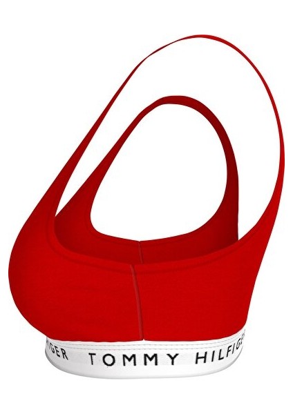 Kadın Canlı Kırmızı Bralet modelleri