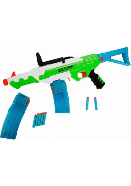 Ez Fire Blaster 20 Mermili Sünger Dart Atan Silah 55 cm modelleri