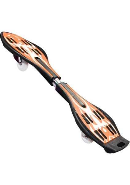Yolda Sörf Keyfi Için Özel Dizayn Waveboard Özel Taşıma Çantalı Skateboard Işıklı Tekerlekli Kaykay
