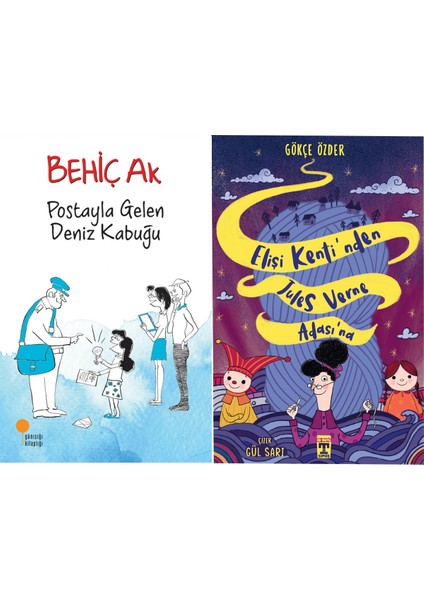 Postayla Gelen Deniz Kabuğu (Behiç Ak) ve Elişi Kentinden Jules Verne Adasına