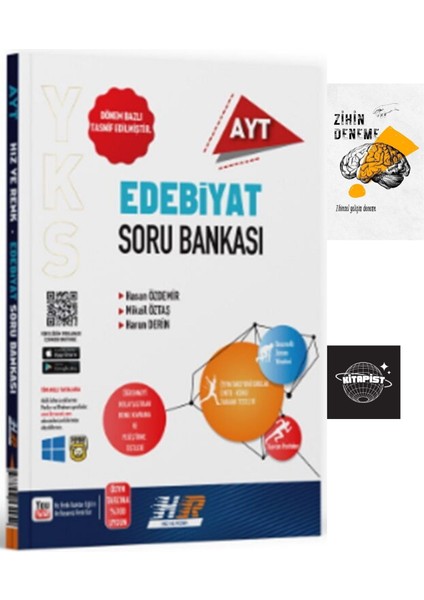 Hız ve Renk Ayt Edebiyat Soru BANKASI+ZİHİNDENEME-KD160