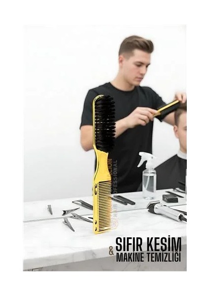 Gold Fade Fırça – Berberler Için Sıfır Kesim ve Makine Temizleme Fırçası fiyatları