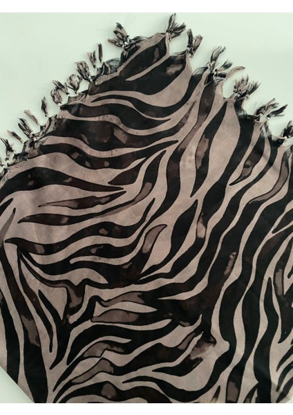 Dumanlı Desen Tülbent Yazma