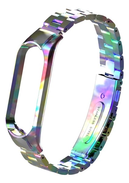 Xiaomi Mi Band 5 Stainless Steel 3 Bakla Çelik Kayış KORDON-(5775) - M195K675-R97195 fiyatları