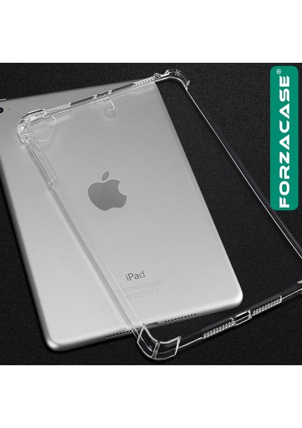 iPad Mini 1-2-4 7.9 Inch ile Uyumlu Anti Shock Silikon Kılıf Şeffaf - FC014 modelleri