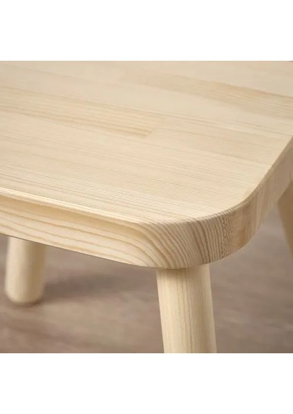 Flısat Çocuk Taburesi Çam 32 x 32 x 28 cm modelleri