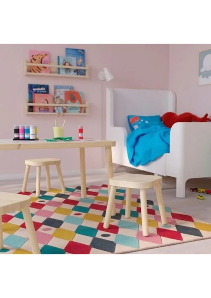 Flısat Çocuk Taburesi Çam 32 x 32 x 28 cm fırsatları